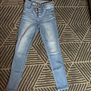American Eagle high waist jeans